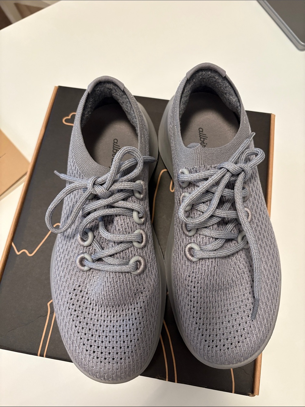 allbirds Women’s Wool Runner — Light Gray